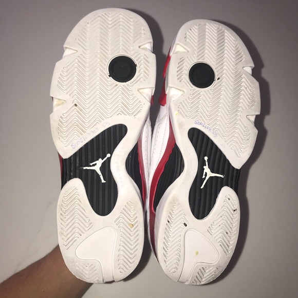 Air Jordan 14 Retro GS Candy Cane White Red - Picture 6 of 8